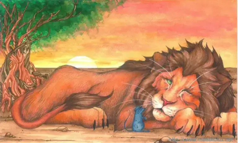 aslan masalı