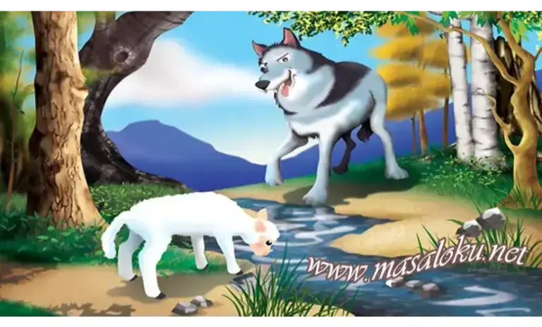 kurt ile kuzu masalı