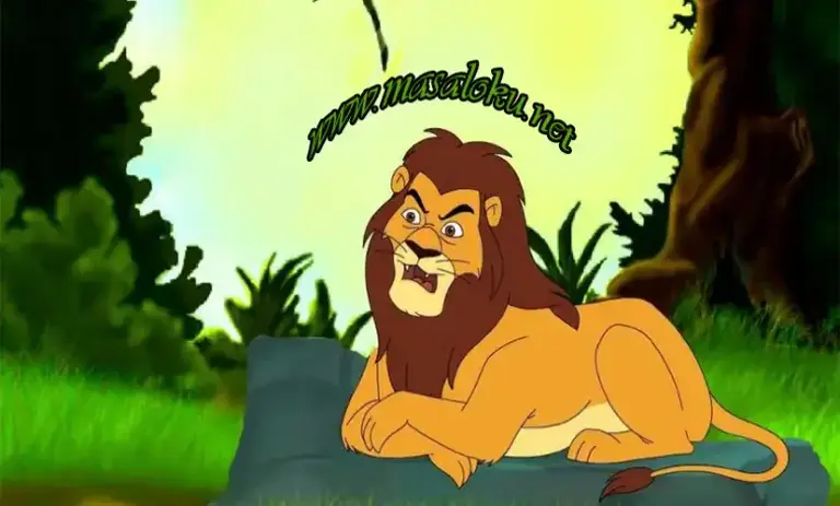 aslan ile avcı