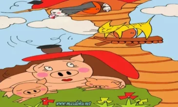 kartal kedi ve domuz