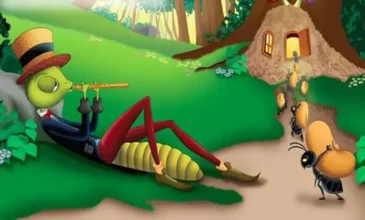 ağustos böceği ile karınca masalı