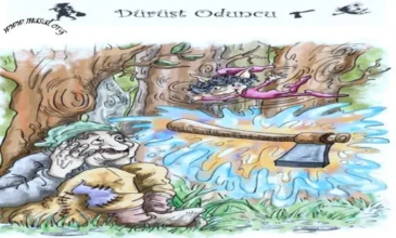 dürüst oduncu masalı