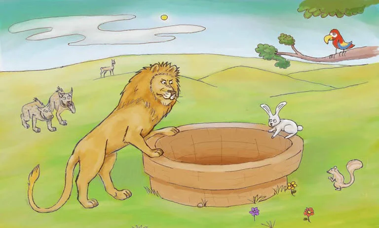 Aslan ve Minik Tavşan