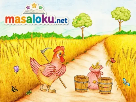 kırmızı ibikli tavuk masalı