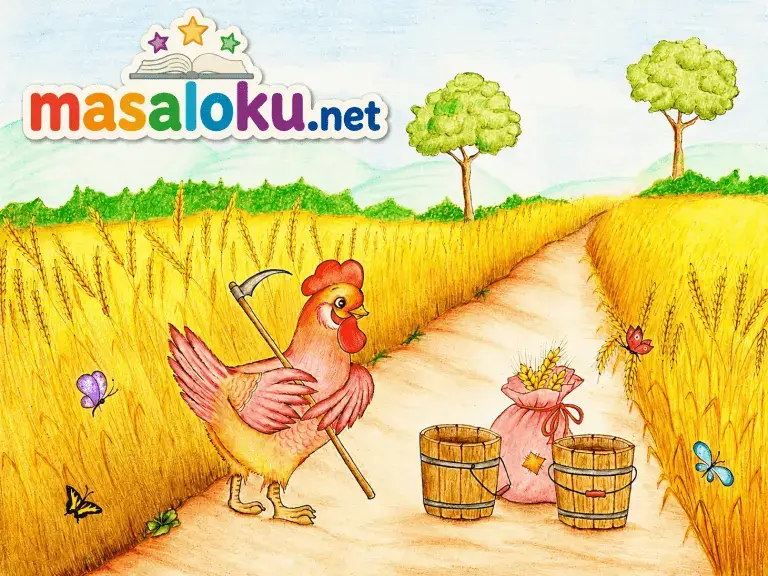 kırmızı tavuk masalı