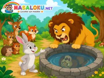aslan ile tavşan masalı