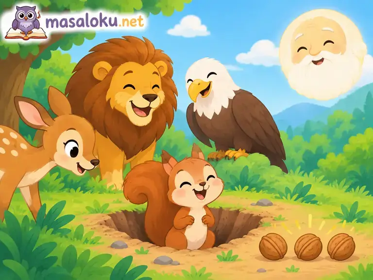 minik sincap masalı